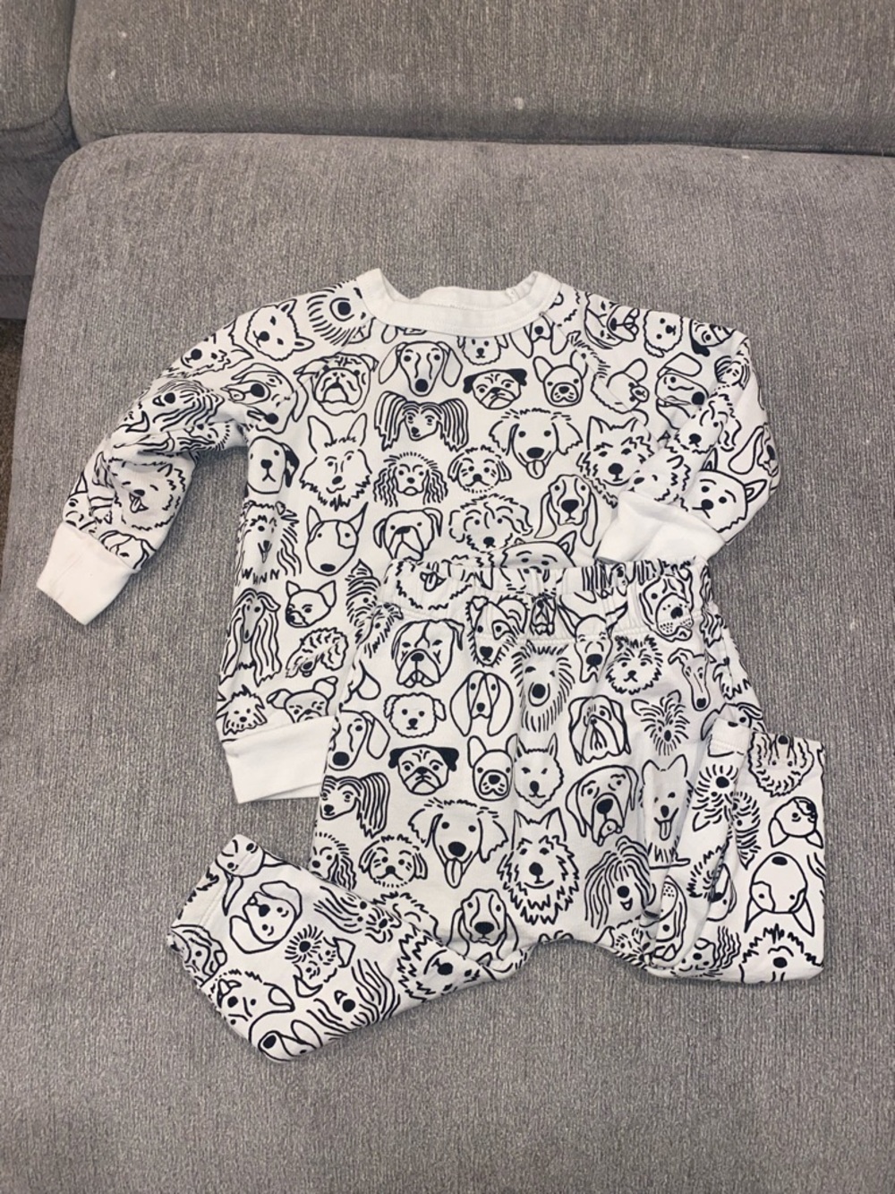 Winter Water Factory Dog Set Organic Cotton 2T